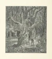 An illustration from The Lay of the Last Minstrel. By Sir Walter Scott. With notes and a chronological summary of his life, and index (1887)