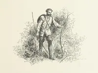 An illustration from The Lay of the Last Minstrel. By Sir Walter Scott. With notes and a chronological summary of his life, and index (1887)