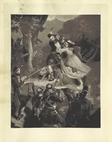 An illustration from Historical, legendary, and romantic Tales from the works of Sir Walter Scott. Selected ... by W. T. Dobson. With ... illustrations, etc (1886)