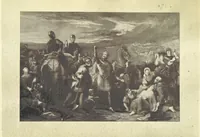 An illustration from Historical, legendary, and romantic Tales from the works of Sir Walter Scott. Selected ... by W. T. Dobson. With ... illustrations, etc (1886)