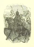 An illustration from Royal Characters from the works of Sir Walter Scott, historical and romantic. Selected and arranged by W. T. Dobson. With twelve ... illustrations, in permanent photography (1881)