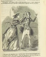 An illustration from Seduction; or the perils of a woman's life. A romance (1846)