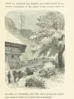 An illustration from The Black Forest, its people and legends. [With maps and illustrations (1879)
