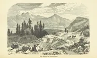 An illustration from The country of the Passion-play. The Highlands and Highlanders of Bavaria (1880)
