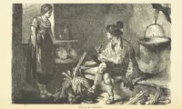 An illustration from The country of the Passion-play. The Highlands and Highlanders of Bavaria (1880)