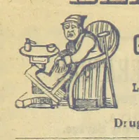 An illustration from Marjory Moore's Lovers (1897)