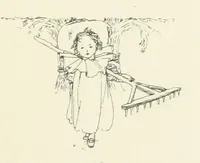 An illustration from The Child World. [In verse.] ... Illustrated by C. Robinson (1896)