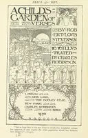 Picture 157 of 157 from The Child World. [In verse.] ... Illustrated by C. Robinson (1896), leaf 192