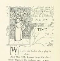 Picture 43 of 157 from The Child World. [In verse.] ... Illustrated by C. Robinson (1896), leaf 56