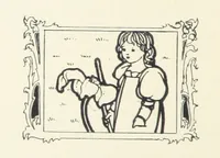 An illustration from The Child World. [In verse.] ... Illustrated by C. Robinson (1896)