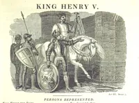 An illustration from The Works of Shakspeare; from the text of Johnson, Steevens, and Reed. With a biographical memoir, and a variety of interesting matter, illustrative of his life and writings. By W. Harvey (1825)