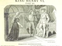 An illustration from The Works of Shakspeare; from the text of Johnson, Steevens, and Reed. With a biographical memoir, and a variety of interesting matter, illustrative of his life and writings. By W. Harvey (1825)
