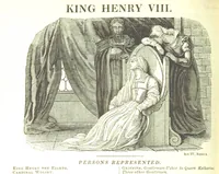 An illustration from The Works of Shakspeare; from the text of Johnson, Steevens, and Reed. With a biographical memoir, and a variety of interesting matter, illustrative of his life and writings. By W. Harvey (1825)