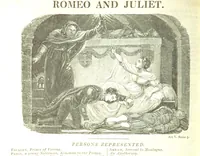 An illustration from The Works of Shakspeare; from the text of Johnson, Steevens, and Reed. With a biographical memoir, and a variety of interesting matter, illustrative of his life and writings. By W. Harvey (1825)