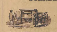 An illustration from Sheppard's Shippers' Guide to the South and West, embracing twenty-three states, Ohio, Indiana, Illinois, etc (1867)