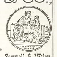 An illustration from Sheppard's Shippers' Guide to the South and West, embracing twenty-three states, Ohio, Indiana, Illinois, etc (1867)