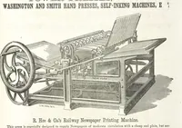An illustration from Sheppard's Shippers' Guide to the South and West, embracing twenty-three states, Ohio, Indiana, Illinois, etc (1867)