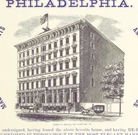 An illustration from Sheppard's Shippers' Guide to the South and West, embracing twenty-three states, Ohio, Indiana, Illinois, etc (1867)