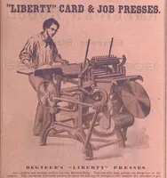 An illustration from Sheppard's Shippers' Guide to the South and West, embracing twenty-three states, Ohio, Indiana, Illinois, etc (1867)