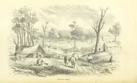 An illustration from Adventures of a Gold-Digger ... Illustrated, etc. [A reissue of “The Gold-Finder of Australia.” (1856)