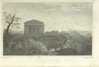 An illustration from The Scenery of Sicily. [Engravings. After drawings by peter De Wint, from sketches by William Light (1825)