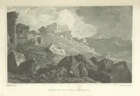 An illustration from The Scenery of Sicily. [Engravings. After drawings by peter De Wint, from sketches by William Light (1825)
