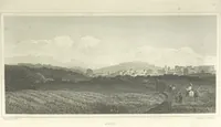 An illustration from The Scenery of Sicily. [Engravings. After drawings by peter De Wint, from sketches by William Light (1825)