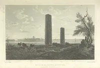 An illustration from The Scenery of Sicily. [Engravings. After drawings by peter De Wint, from sketches by William Light (1825)