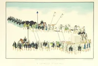 Picture 24 of 46 from Sketches of Japanese Manners and Customs ... Illustrated by native drawings, reproduced in fac-simile by means of chromo-lithography (1867), leaf 67