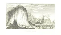 An illustration from A Series of Sketches of the existing localities alluded to in the Waverley Novels. Etched from original drawings by J. Skene (1829)