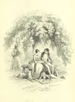 An illustration from Lewis Arundel; or the Railroad of Life ... With illustrations by Phiz [i.e. H. K. Browne (1852)