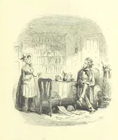 An illustration from Lewis Arundel; or the Railroad of Life ... With illustrations by Phiz [i.e. H. K. Browne (1852)