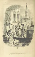 An illustration from The Struggles and Adventures of Christopher Tadpole at home and abroad. Illustrated by Leech (1848)