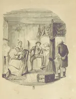 An illustration from The Struggles and Adventures of Christopher Tadpole at home and abroad. Illustrated by Leech (1848)