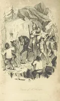 An illustration from The Struggles and Adventures of Christopher Tadpole at home and abroad. Illustrated by Leech (1848)