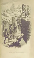An illustration from The Struggles and Adventures of Christopher Tadpole at home and abroad. Illustrated by Leech (1848)