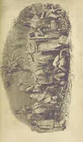 An illustration from The Struggles and Adventures of Christopher Tadpole at home and abroad. Illustrated by Leech (1848)