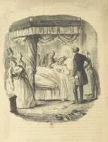 An illustration from The Struggles and Adventures of Christopher Tadpole at home and abroad. Illustrated by Leech (1848)