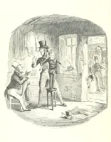 An illustration from The Struggles and Adventures of Christopher Tadpole at home and abroad. Illustrated by Leech (1864)