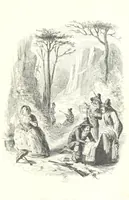 An illustration from The Struggles and Adventures of Christopher Tadpole at home and abroad. Illustrated by Leech (1864)