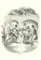 An illustration from The Struggles and Adventures of Christopher Tadpole at home and abroad. Illustrated by Leech (1864)