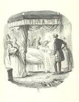 An illustration from The Struggles and Adventures of Christopher Tadpole at home and abroad. Illustrated by Leech (1864)
