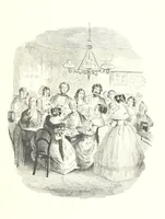 An illustration from The Struggles and Adventures of Christopher Tadpole at home and abroad. Illustrated by Leech (1864)
