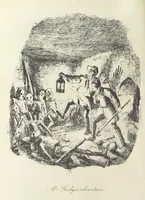 An illustration from The Struggles and Adventures of Christopher Tadpole at home and abroad. Illustrated by Leech (1893)