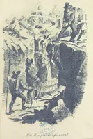 An illustration from The Struggles and Adventures of Christopher Tadpole at home and abroad. Illustrated by Leech (1893)