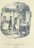 An illustration from The Struggles and Adventures of Christopher Tadpole at home and abroad. Illustrated by Leech (1893)