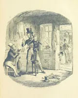 An illustration from The Struggle and Adventures of Christopher Tadpole ... With 26 etchings by J. Leech, and a biographical sketch of the author [by Edmund Yates (1897)
