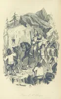 An illustration from The Struggle and Adventures of Christopher Tadpole ... With 26 etchings by J. Leech, and a biographical sketch of the author [by Edmund Yates (1897)
