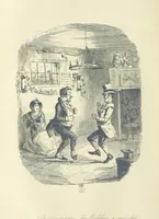 An illustration from The Struggle and Adventures of Christopher Tadpole ... With 26 etchings by J. Leech, and a biographical sketch of the author [by Edmund Yates (1897)