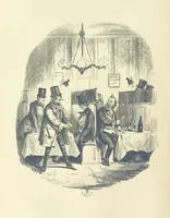 An illustration from The Struggle and Adventures of Christopher Tadpole ... With 26 etchings by J. Leech, and a biographical sketch of the author [by Edmund Yates (1897)